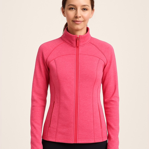 Mondetta Jackets & Blazers - Mondetta Pink Athletic Zip Up Jacket - Women's Large Lightweight Activewear